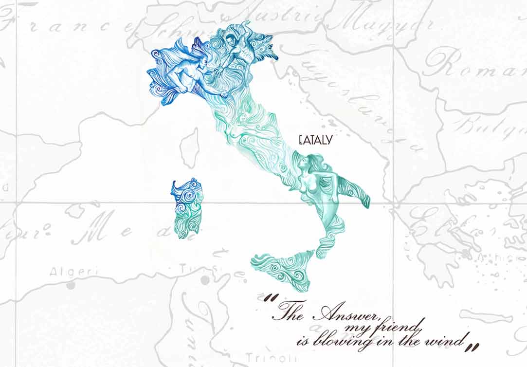 italia-venti-wind-nord-sud-illustrazione