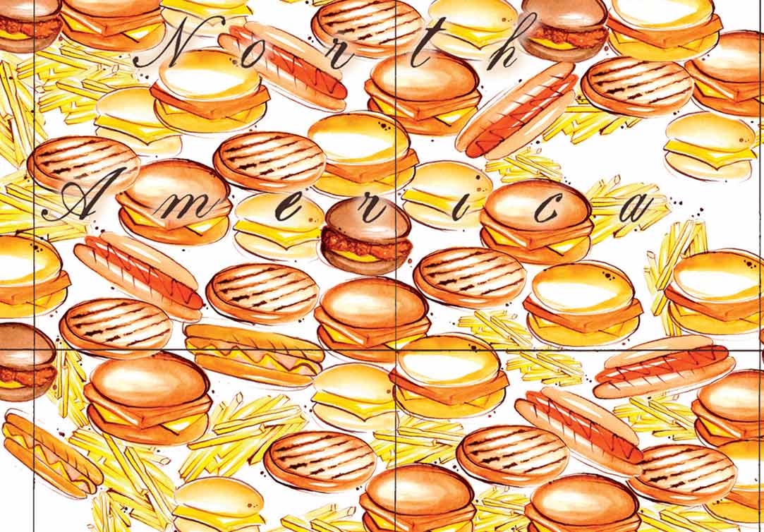 north-america-hamburger-food-chips